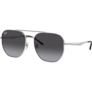 Occhiali da sole  Ray - ban Rb3724d  cod. colore 003/8g Unisex Geometrica Argento