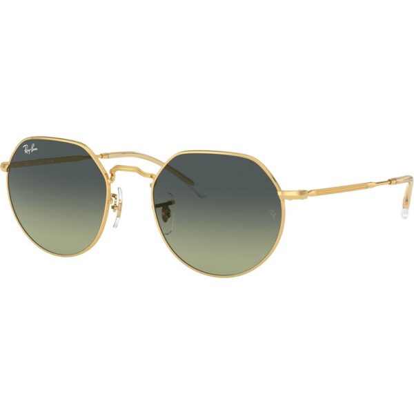 Occhiali da sole  Ray - ban Rb3565 jack cod. colore 001/bh Unisex Geometrica Oro