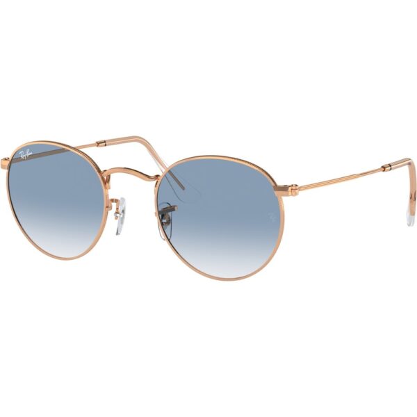 Occhiali da sole  Ray - ban Rb3447 round metal cod. colore 92023f Uomo Rotonda Oro