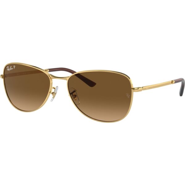 Occhiali da sole  Ray - ban Rb3733  cod. colore 001/m2 Unisex Pilot Oro