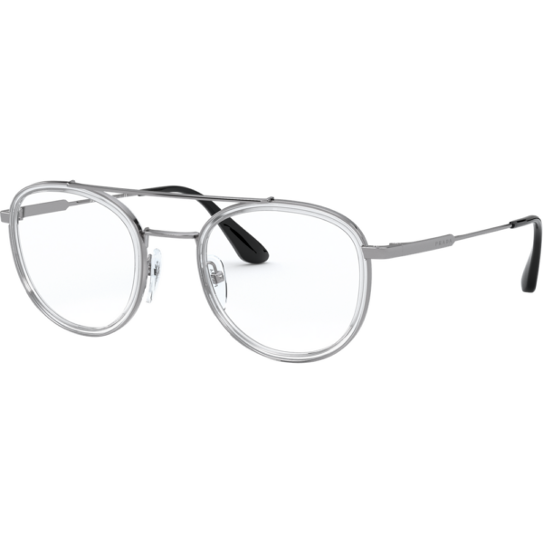 Occhiali vista  Prada Pr 66xv  cod. colore 07a1o1 Uomo Panthos Grigio