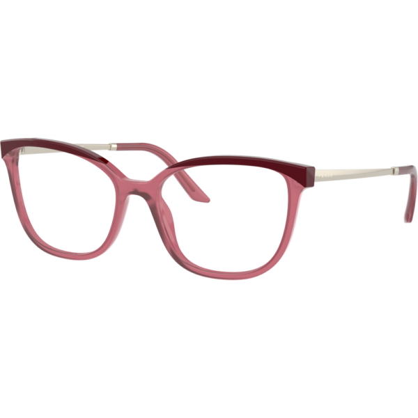 Occhiali vista  Prada Pr 07wv  cod. colore 08n1o1 Donna Cat eye Rosso