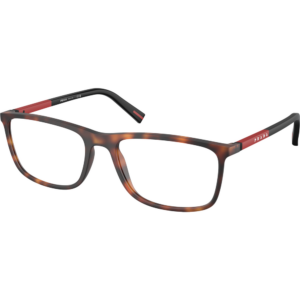 Occhiali vista  Prada linea rossa Ps 03qv  cod. colore 17x1o1 Uomo Squadrata Tartaruga