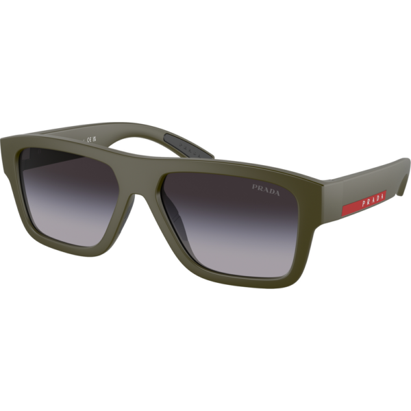 Occhiali da sole  Prada linea rossa Ps 04zs  cod. colore 15x09u Uomo Squadrata Verde