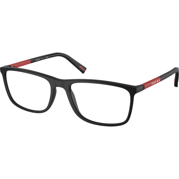 Occhiali vista  Prada linea rossa Ps 03qv  cod. colore dg01o1 Uomo Squadrata Nero