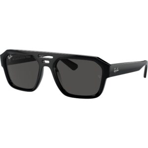 Occhiali da sole  Ray - ban Rb4397 corrigan cod. colore 667787 Unisex Geometrica Nero