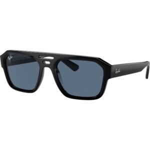 Occhiali da sole  Ray - ban Rb4397 corrigan cod. colore 667780 Unisex Geometrica Nero