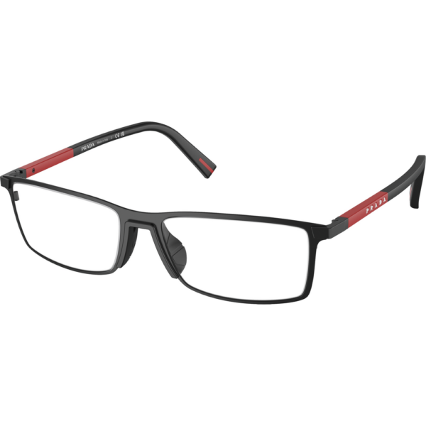 Occhiali vista  Prada linea rossa Ps 53qv  cod. colore 1bo1o1 Uomo Squadrata Nero