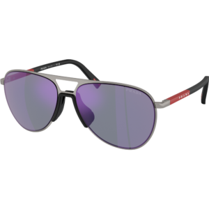 Occhiali da sole  Prada linea rossa Ps 53zs  cod. colore 5av10j Uomo Pilot Grigio