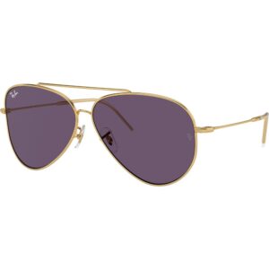 Occhiali da sole  Ray - ban Rbr0101s aviator reverse cod. colore 001/1a Unisex Pilot Oro