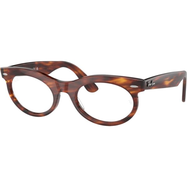 Occhiali vista  Ray - ban Rx2242v wayfarer oval cod. colore 2144 Unisex Rotonda Marrone