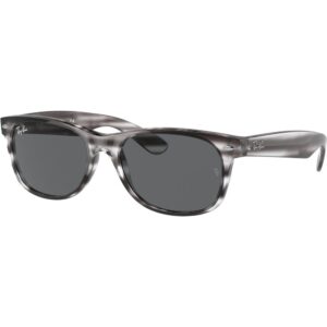 Occhiali da sole  Ray - ban Rb2132 new wayfarer cod. colore 6430b1 Unisex Squadrata Grigio