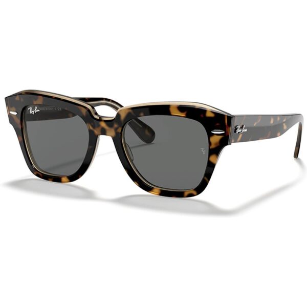 Occhiali da sole  Ray - ban Rb2186 state street cod. colore 1292b1 Donna Squadrata Oro