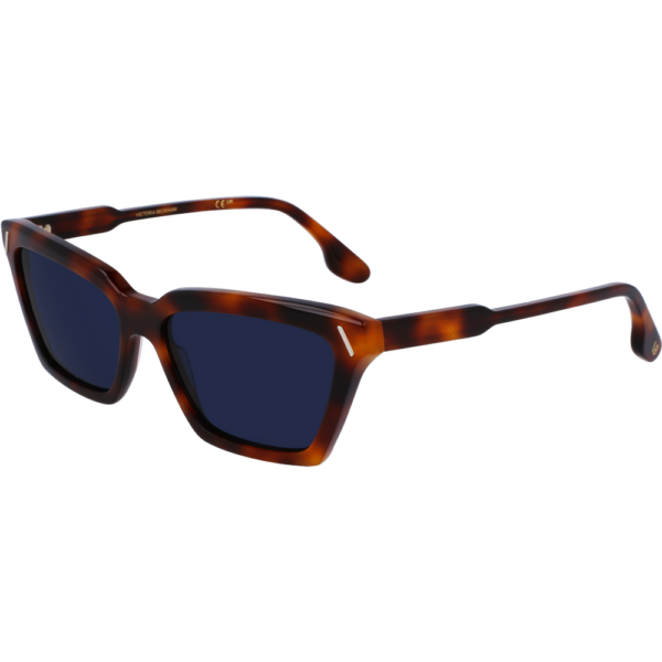 Occhiali da sole  Victoria beckham Vb661s cod. colore 215 Donna Cat eye Havana