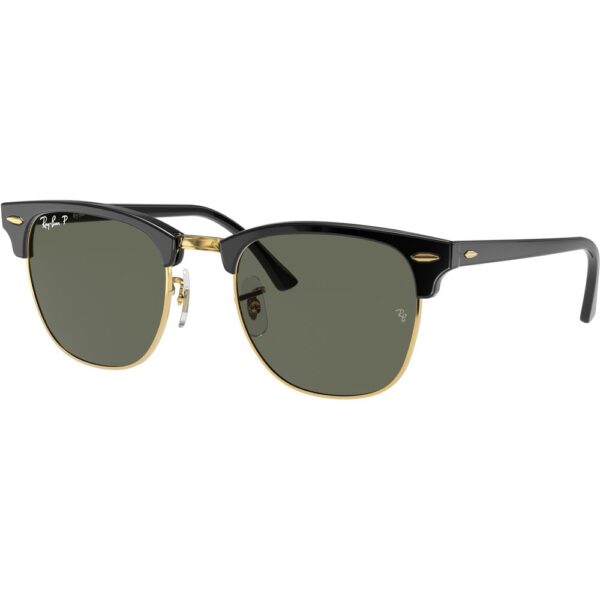 Occhiali da sole  Ray - ban Rb3016f clubmaster low bridge fit cod. colore 901/58 Unisex Squadrata Nero