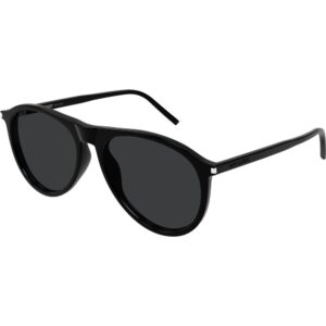 Occhiali da sole  Saint laurent Sl 667 cod. colore 001 Unisex Pilot Nero