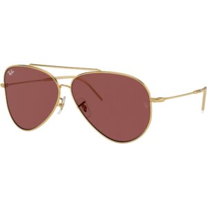 Occhiali da sole  Ray - ban Rbr0101s aviator reverse cod. colore 001/69 Unisex Pilot Oro