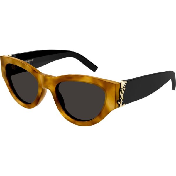 Occhiali da sole  Saint laurent Sl m94 cod. colore 007 Donna Cat eye Havana