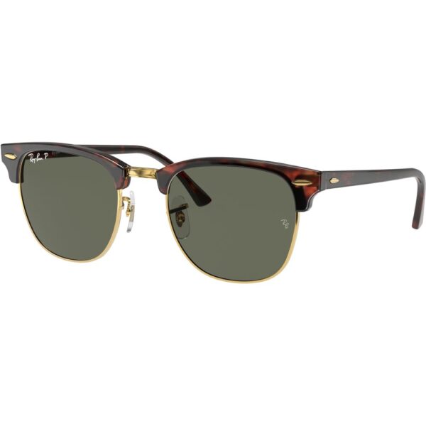 Occhiali da sole  Ray - ban Rb3016f clubmaster low bridge fit cod. colore 990/58 Unisex Squadrata Tartaruga