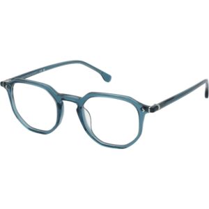 Occhiali vista  Lozza Vl4350 roma 6 cod. colore 0w47 Uomo Squadrata Blu