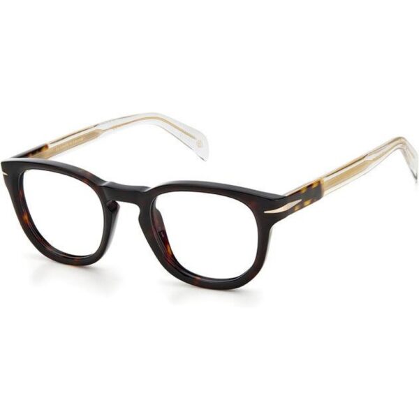 Occhiali vista  David beckham Db 7050 cod. colore 086 Uomo Rotonda Havana