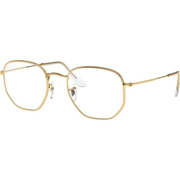 Occhiali da sole  Ray - ban Rb3548 hexagonal cod. colore 9196bf Unisex Geometrica Oro