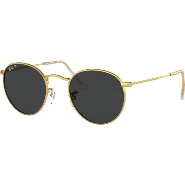 Occhiali da sole  Ray - ban Rb3447 round metal cod. colore 919648 Uomo Rotonda Oro