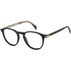 Occhiali vista  David beckham Db 1018 cod. colore 003 Uomo Rotonda Nero-opaco