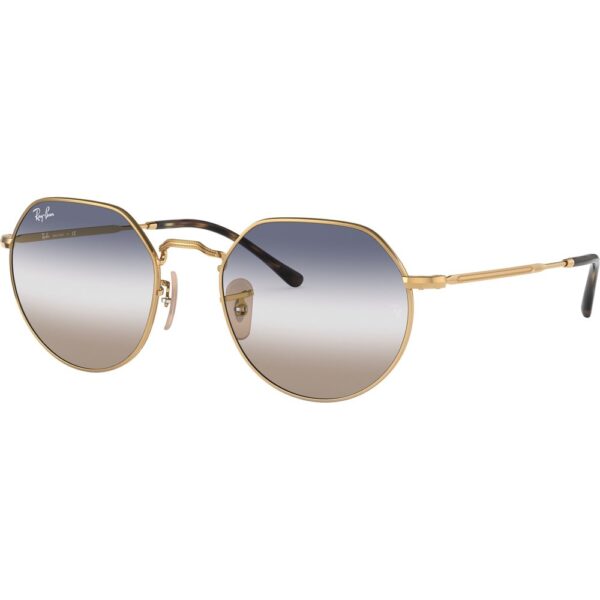 Occhiali da sole  Ray - ban Rb3565 jack cod. colore 001/gd Unisex Geometrica Oro