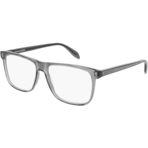 Occhiali vista  Alexander mcqueen Am0247o cod. colore 001 Uomo Squadrata Grigio