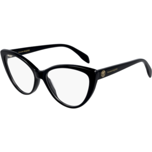 Occhiali vista  Alexander mcqueen Am0287o cod. colore 001 Donna Cat eye Nero