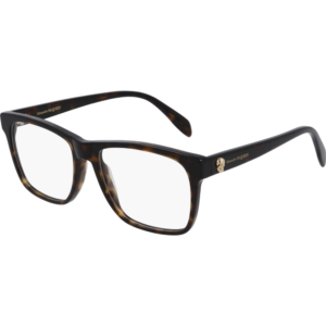 Occhiali vista  Alexander mcqueen Am0282o cod. colore 002 Uomo Squadrata Havana