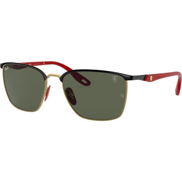 Occhiali da sole  Ray - ban Rb3673m scuderia ferrari collection cod. colore f06171 Unisex Squadrata Nero