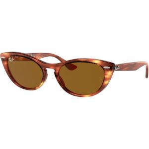 Occhiali da sole  Ray - ban Rb4314n nina cod. colore 954/33 Donna Cat eye Marrone