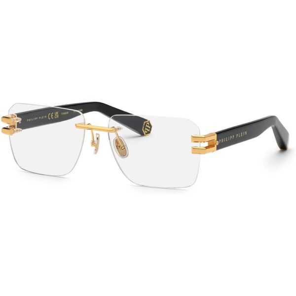 Occhiali vista  Philipp plein Vpp086m plein pleasure cod. colore 0400 Uomo Squadrata Oro