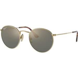 Occhiali da sole  Ray - ban Rb8247 round cod. colore 9217t0 Unisex Rotonda Oro