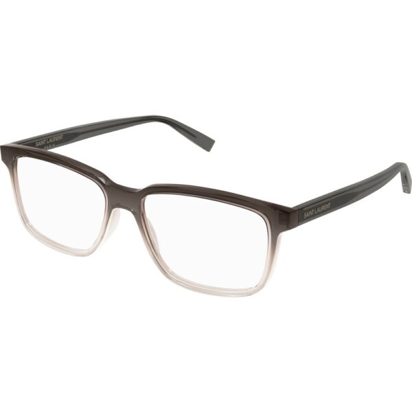 Occhiali vista  Saint laurent Sl 458 cod. colore 008 Uomo Squadrata Grigio