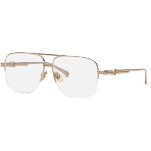 Occhiali vista  Philipp plein Vpp063w cod. colore 0349 Unisex Pilot Oro