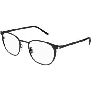 Occhiali vista  Saint laurent Sl 584 cod. colore 001 Unisex Rotonda Nero