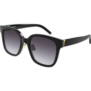 Occhiali da sole  Saint laurent Sl m105/f cod. colore 002 Donna Squadrata Nero