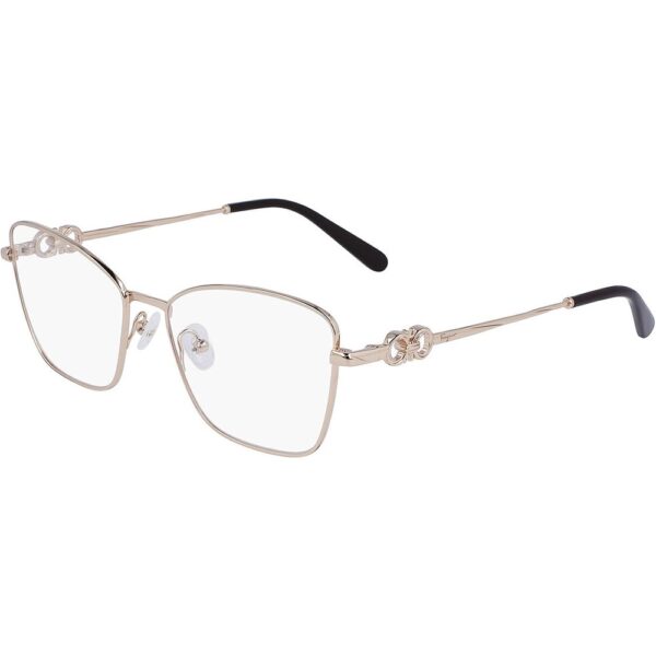 Occhiali vista  Ferragamo Sf2224 cod. colore 770 Donna Cat eye Oro