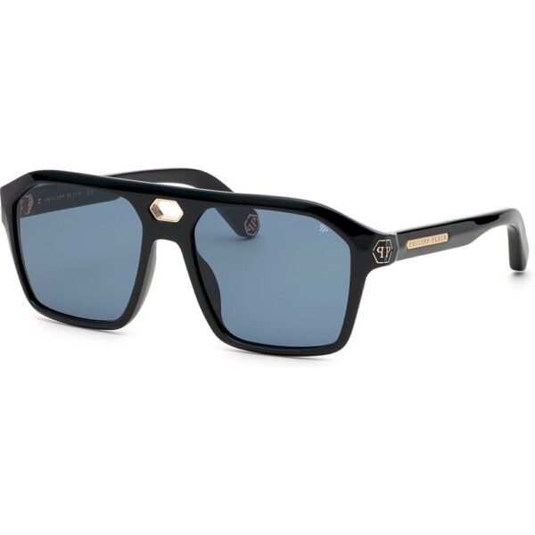 Occhiali da sole  Philipp plein Spp072m plein brave shade cod. colore 0700 Unisex Squadrata Arancione