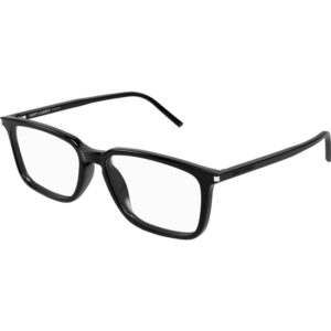 Occhiali vista  Saint laurent Sl 645/f cod. colore 001 Unisex Squadrata Nero