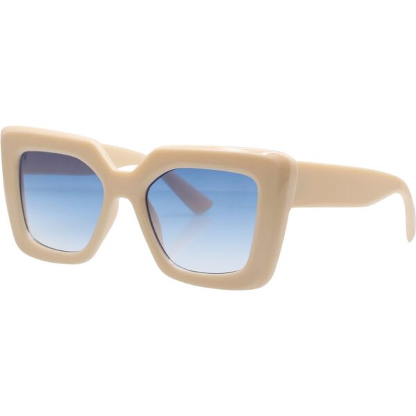 Occhiali da sole  Sun lovers Sls089 cod. colore avorio/azzurro sfumato Donna Squadrata Avorio