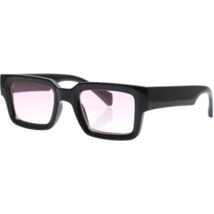 Occhiali da sole  Sun lovers Sls139 cod. colore nero/rosa sfumato Unisex Squadrata Nero