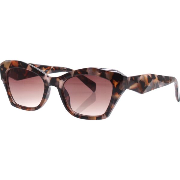 Occhiali da sole  Sun lovers Sls244 cod. colore tartaruga scuro/marrone sfumato Donna Cat eye Tartaruga