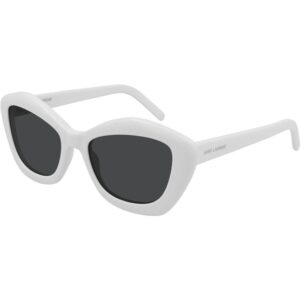 Occhiali da sole  Saint laurent Sl 68 cod. colore 004 Donna Geometrica Bianco