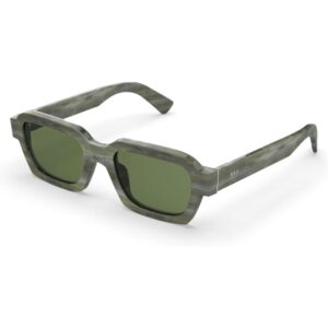 Occhiali da sole  Retrosuperfuture Nzc caro cod. colore roccia green Unisex Squadrata Verde