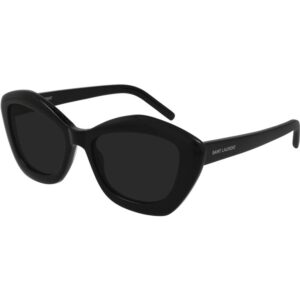 Occhiali da sole  Saint laurent Sl 68 cod. colore 001 Donna Geometrica Nero