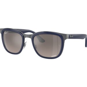 Occhiali da sole  Ray - ban Rb3709 clyde cod. colore 004/5j Unisex Squadrata Blu